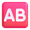 ab button blood type